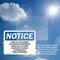 Signmission There Is A $25 Charge For Missed Appointments, 10 in W x Rectangle, Vinyl Decal OS-2PACK-NS-D-710-L-18577 - alternate 6